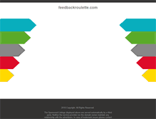 Tablet Screenshot of feedbackroulette.com